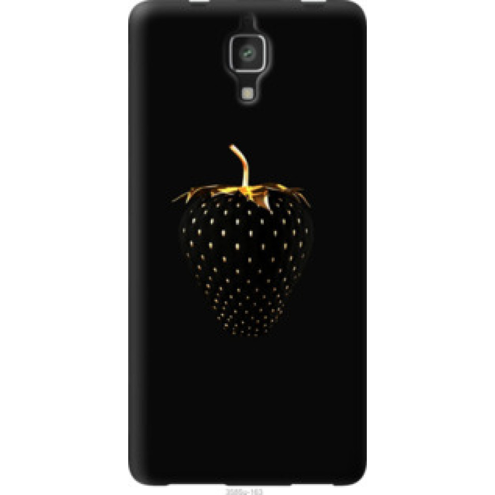 Чохол на Xiaomi Mi4 Черная клубника (3585u-163)
