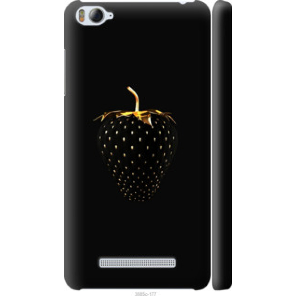 Чохол на Xiaomi Mi4i Черная клубника (3585c-177)