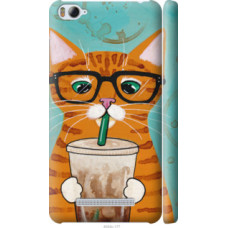 Чехол на Xiaomi Mi4i Зеленоглазый кот в очках (4054c-177)