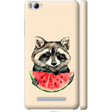 Чехол на Xiaomi Mi4i Енотик с арбузом (4605c-177)