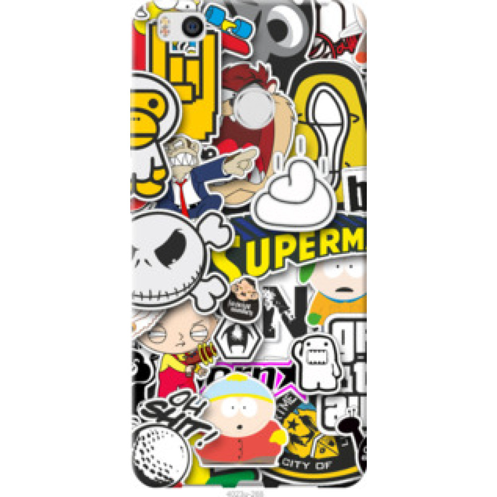 Чохол на Xiaomi Mi4s Popular logos (4023u-266)