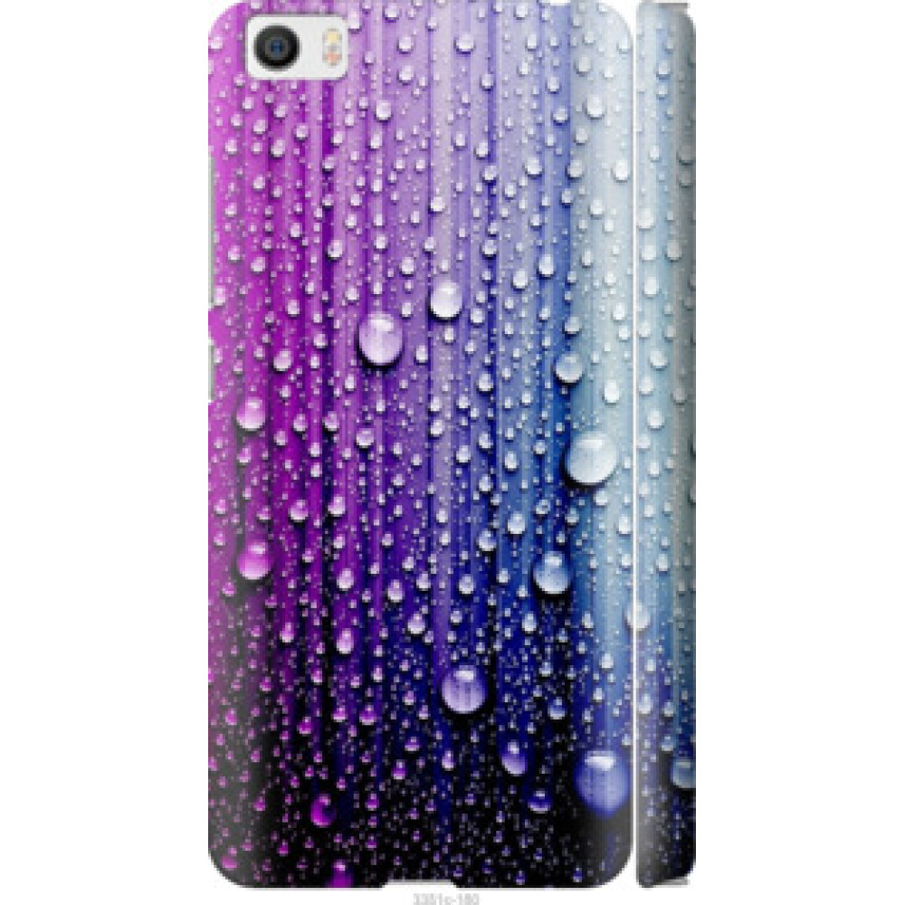 Чехол на Xiaomi Mi5 Капли воды (3351c-180)