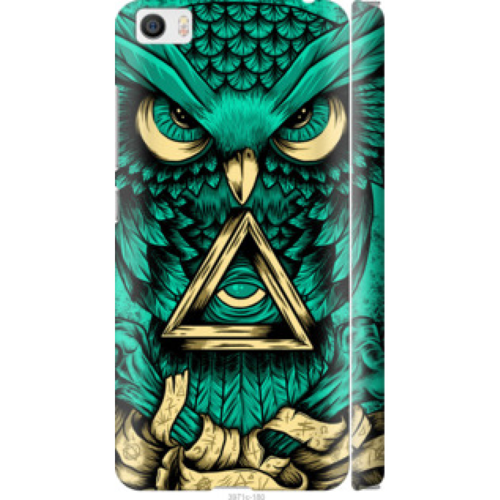 Чохол на Xiaomi Mi5 Сова Арт-тату (3971c-180)