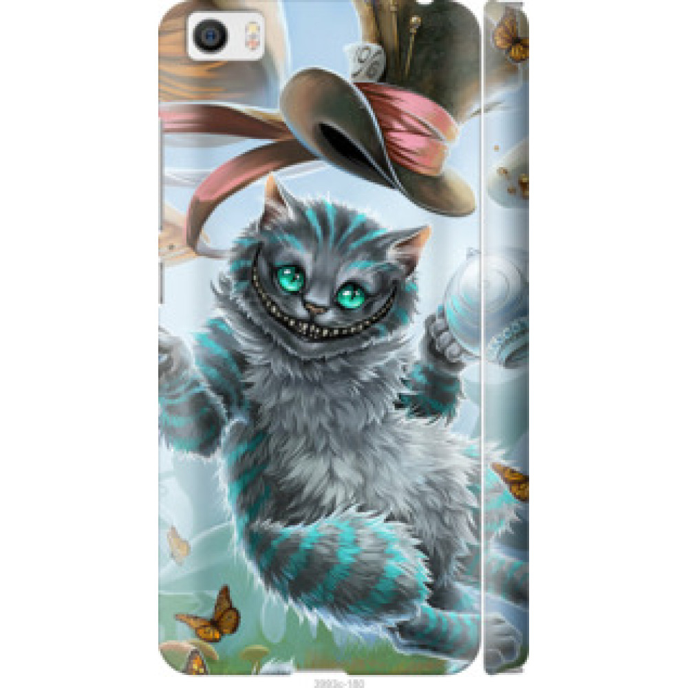 Чехол на Xiaomi Mi5 Чеширский кот 2 (3993c-180)