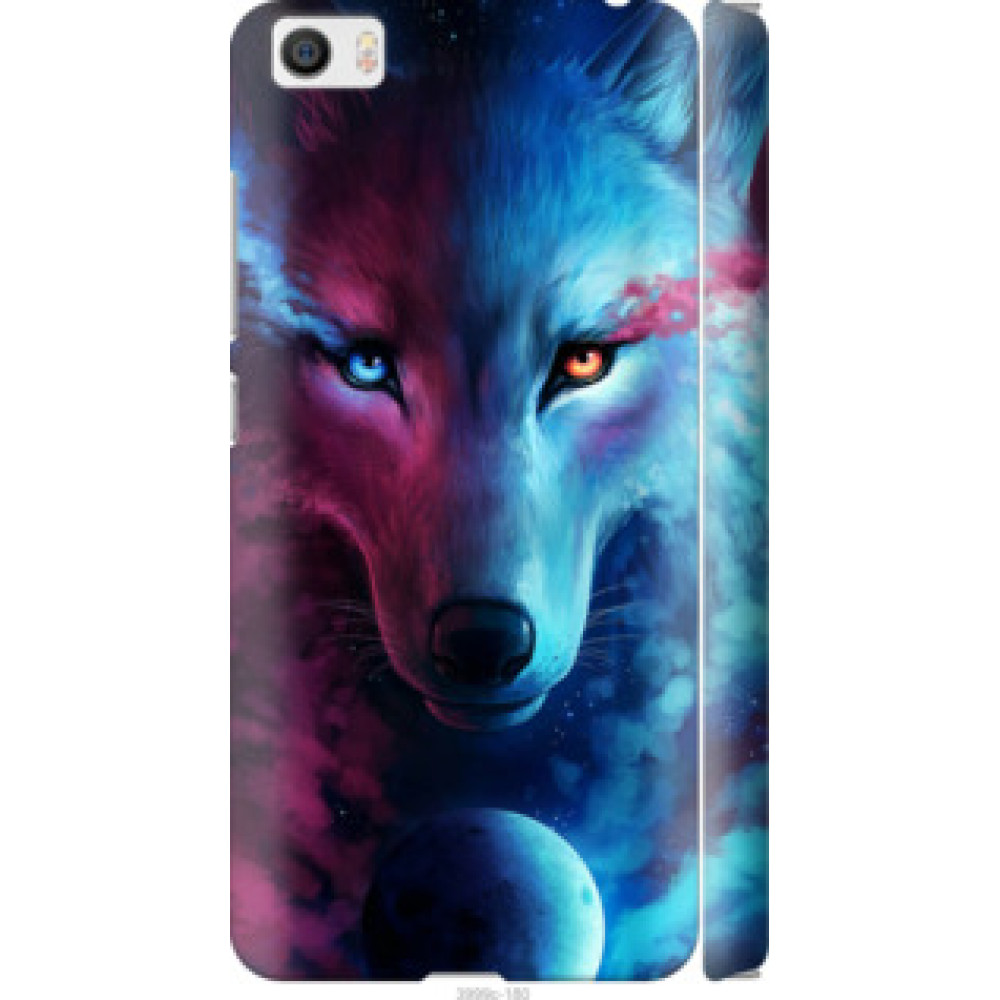 Чохол на Xiaomi Mi5 Арт-волк (3999c-180)