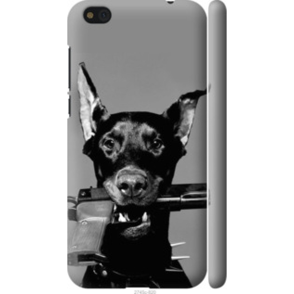 Чохол на Xiaomi Mi5c Доберман (2745c-820)