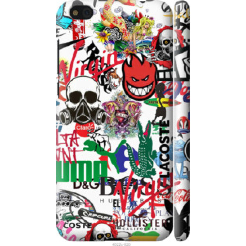 Чохол на Xiaomi Mi5c Many different logos (4022c-820)