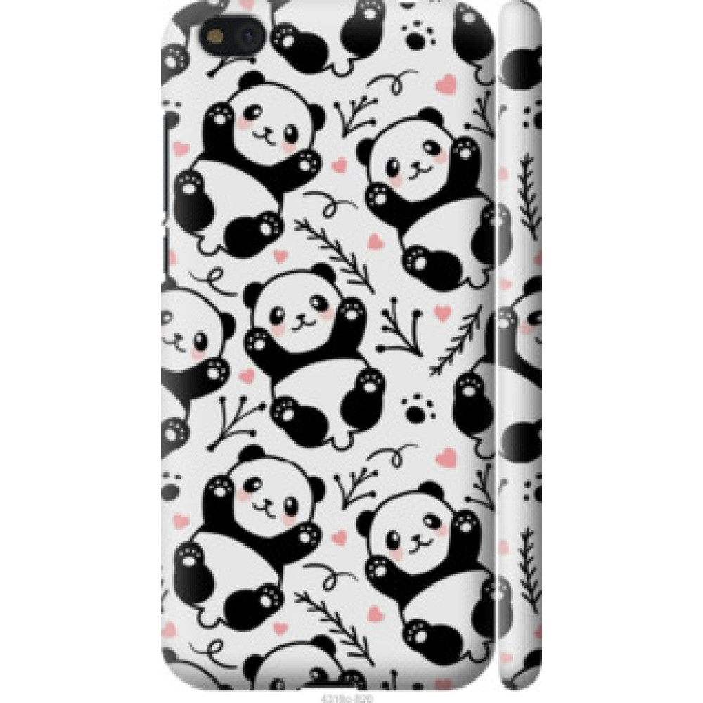 Чохол на Xiaomi Mi5c Панды (4318c-820)