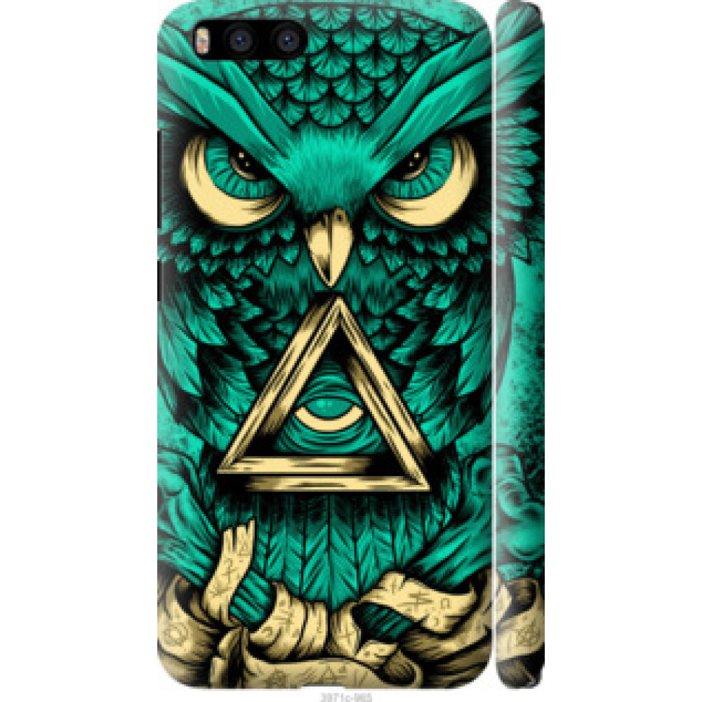 Чохол на Xiaomi Mi6 Сова Арт-тату (3971c-965)