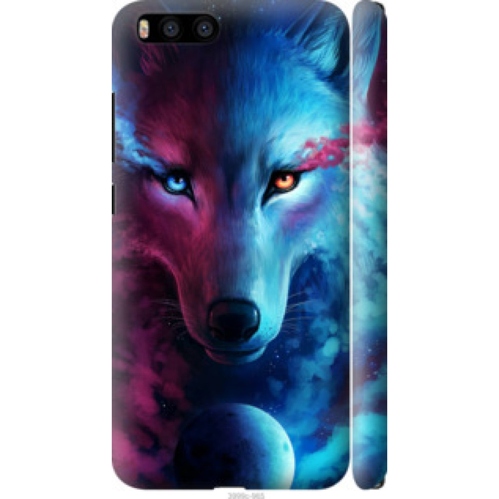 Чехол на Xiaomi Mi6 Арт-волк (3999c-965)