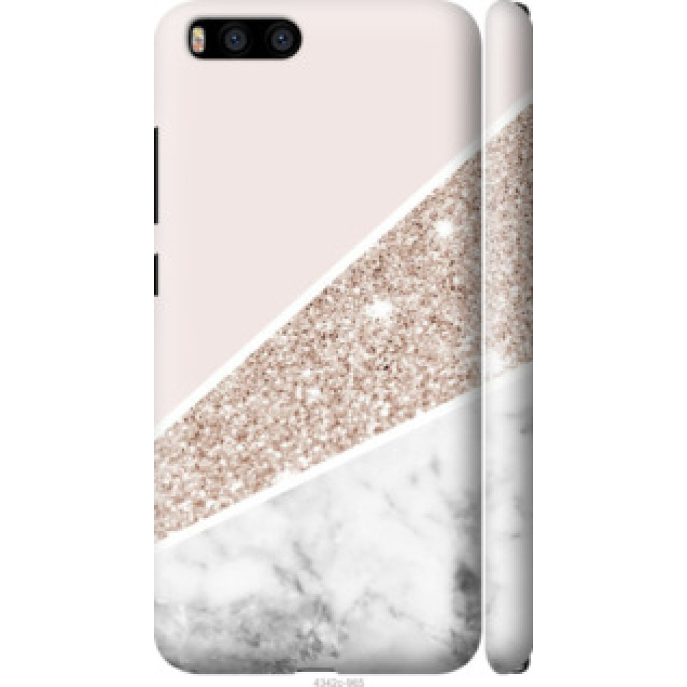 Чехол на Xiaomi Mi6 Пастельный мрамор (4342c-965)