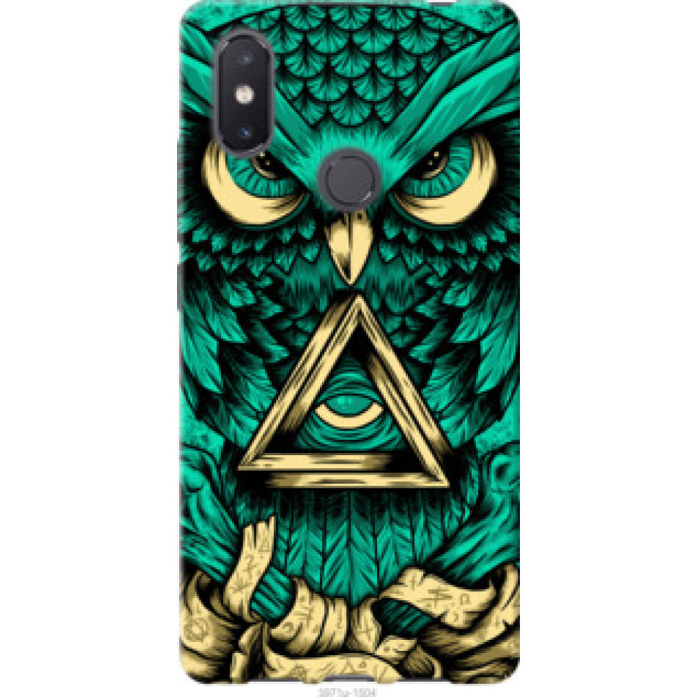 Чехол на Xiaomi Mi8 SE Сова Арт-тату (3971u-1504)