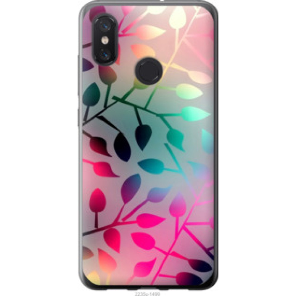 Чохол на Xiaomi Mi8 Листья (2235u-1499)