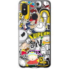 Чехол на Xiaomi Mi8 Popular logos (4023u-1499)