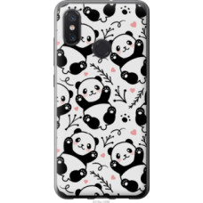 Чехол на Xiaomi Mi8 Панды (4318u-1499)