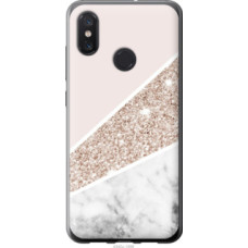 Чехол на Xiaomi Mi8 Пастельный мрамор (4342u-1499)