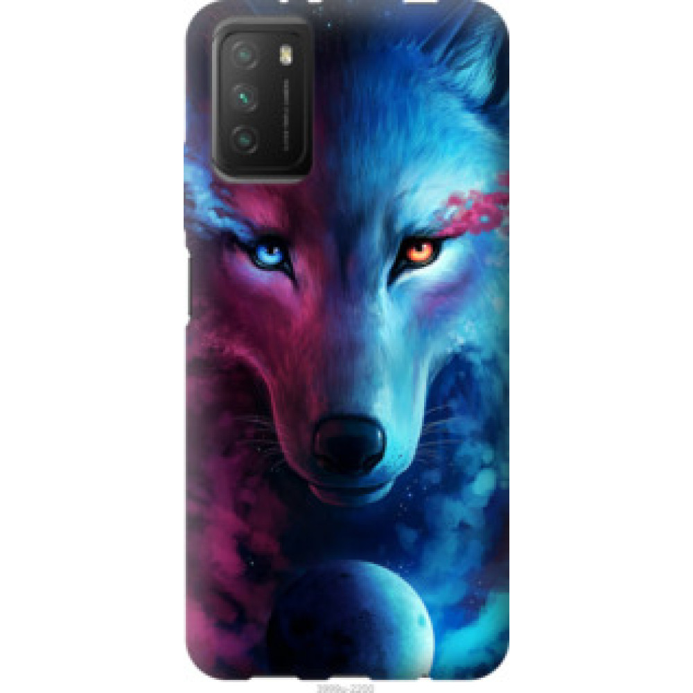 Чохол на Xiaomi Poco M3 Арт-волк (3999u-2200)