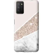 Чехол на Xiaomi Poco M3 Пастельный мрамор (4342u-2200)