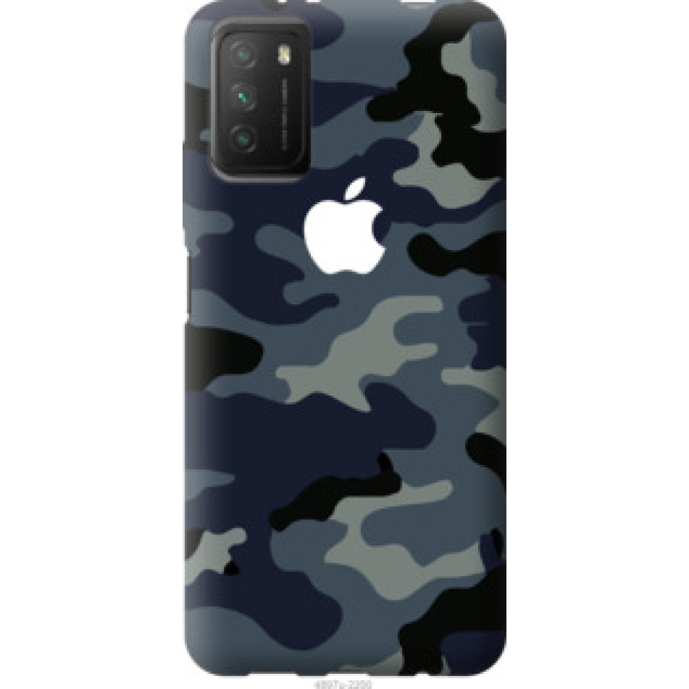 Чохол на Xiaomi Poco M3 Камуфляж 1 (4897u-2200)