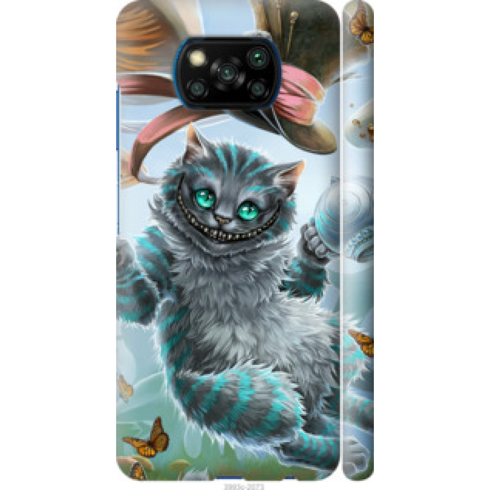 Чехол на Xiaomi Poco X3 Чеширский кот 2 (3993c-2073)
