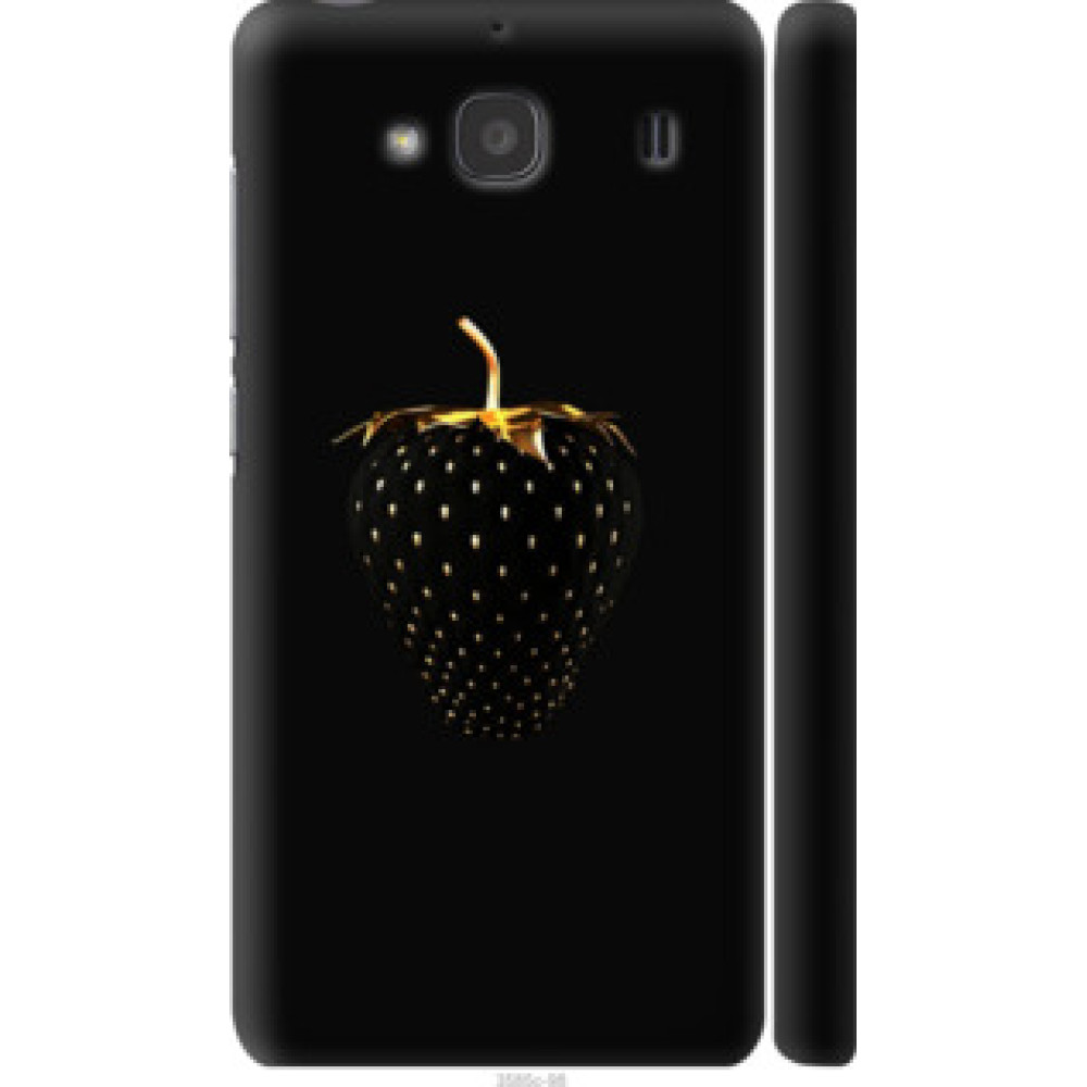 Чехол на Xiaomi Redmi 2 Черная клубника (3585c-98)
