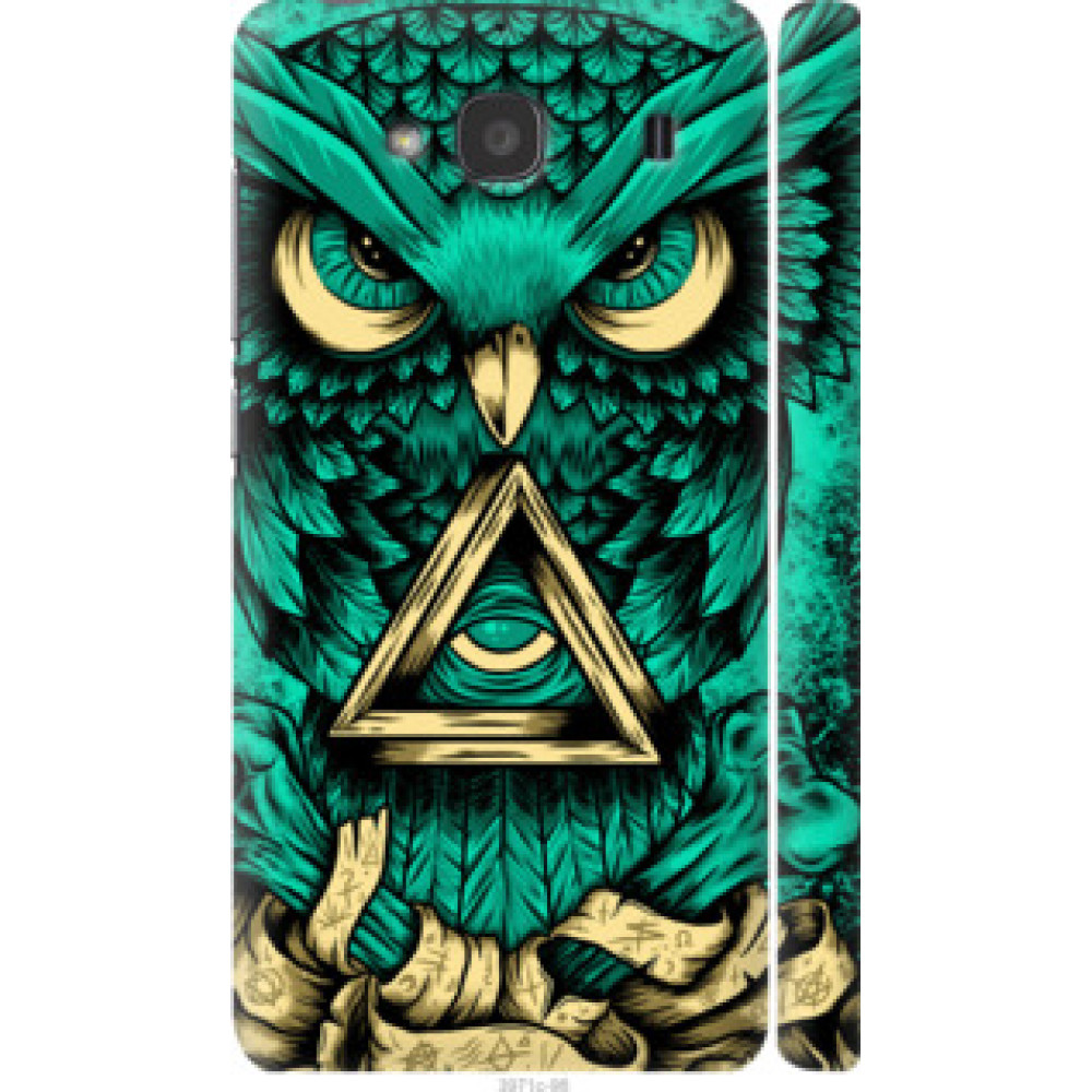 Чехол на Xiaomi Redmi 2 Сова Арт-тату (3971c-98)