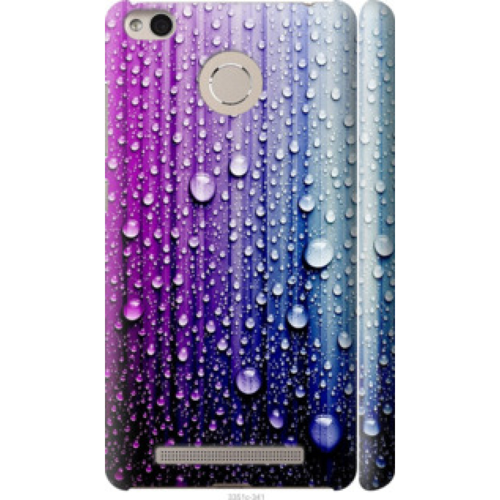 Чехол на Xiaomi Redmi 3 Pro Капли воды (3351c-341)