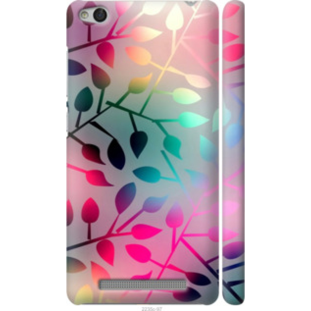 Чехол на Xiaomi Redmi 3 Листья (2235c-97)