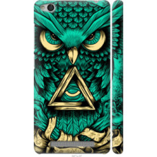 Чехол на Xiaomi Redmi 3 Сова Арт-тату (3971c-97)