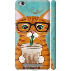 Чехол на Xiaomi Redmi 3 Зеленоглазый кот в очках (4054c-97)