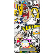 Чохол на Xiaomi Redmi 3 Popular logos (4023u-97)