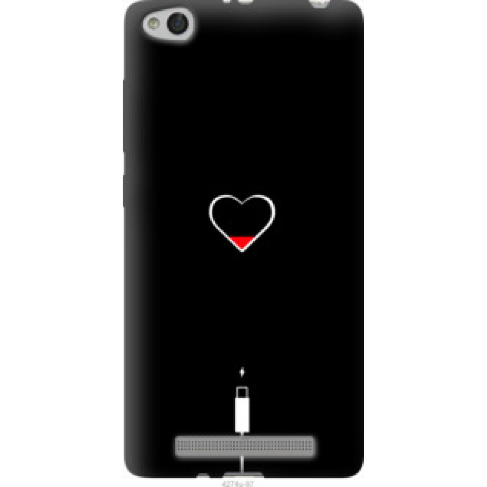 Чохол на Xiaomi Redmi 3 Подзарядка сердца (4274u-97)