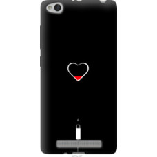 Чехол на Xiaomi Redmi 3 Подзарядка сердца (4274u-97)