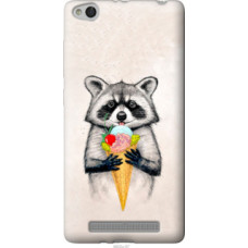 Чехол на Xiaomi Redmi 3 Енотик с мороженым (4602u-97)