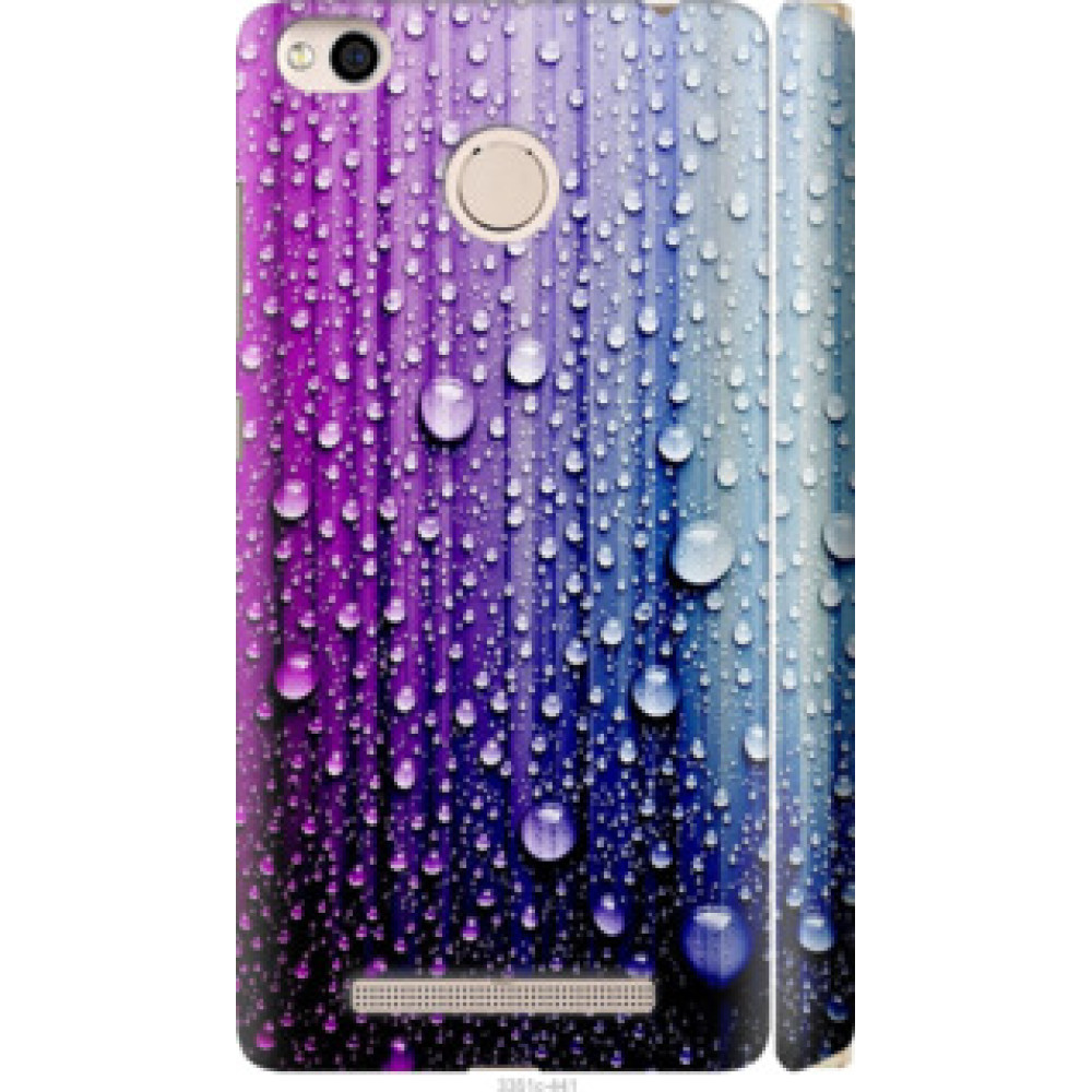 Чехол на Xiaomi Redmi 3x Капли воды (3351c-441)