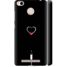 Чехол на Xiaomi Redmi 3x Подзарядка сердца (4274c-441)