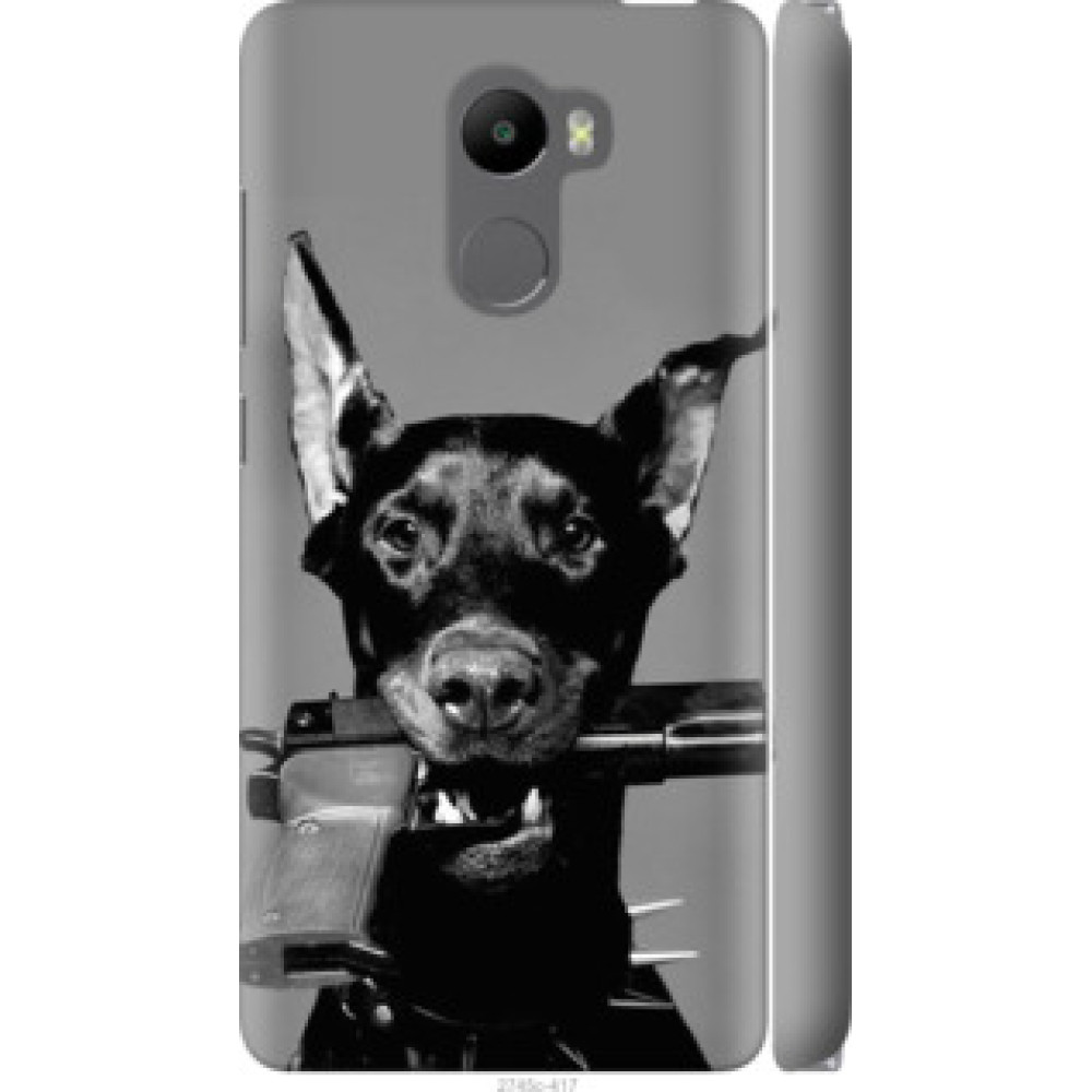 Чехол на Xiaomi Redmi 4 Доберман (2745c-417)