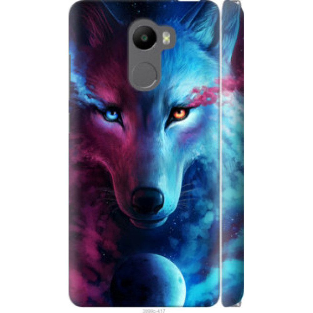 Чохол на Xiaomi Redmi 4 Арт-волк (3999c-417)