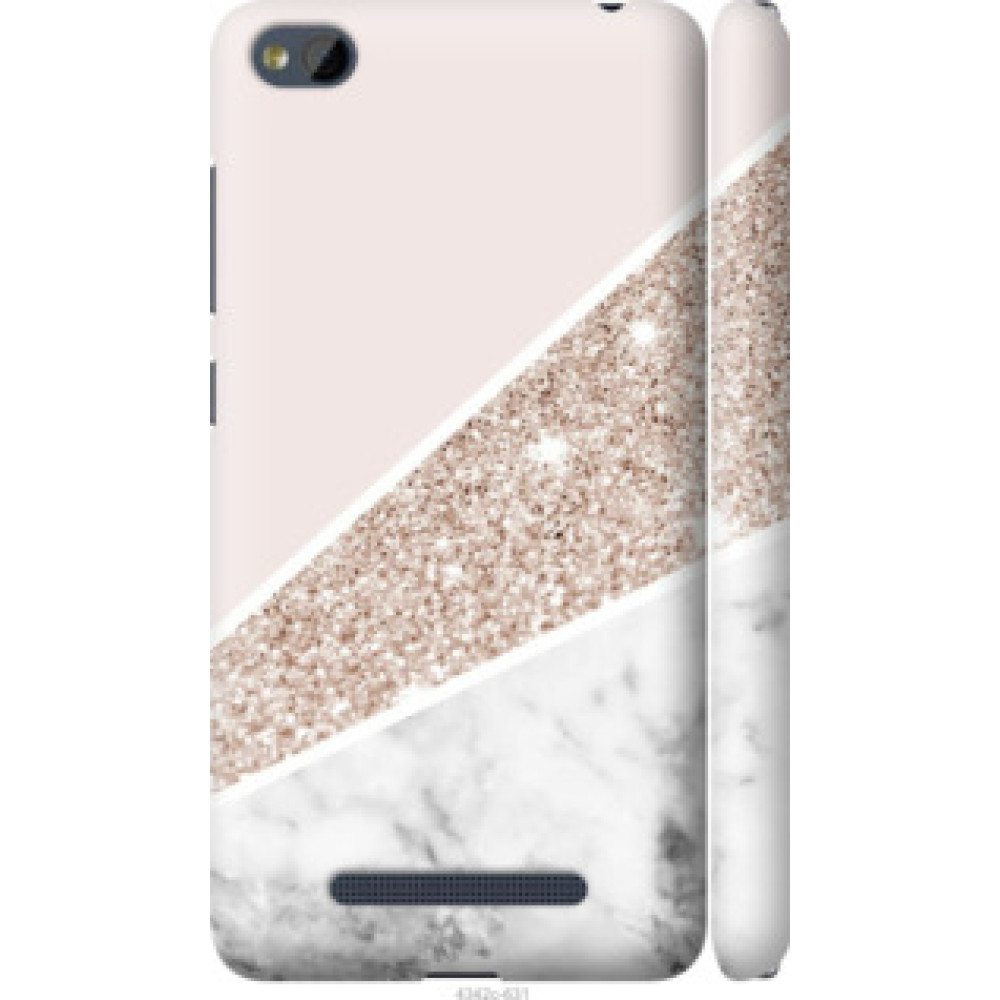 Чехол на Xiaomi RedMi 4A Пастельный мрамор (4342c-631)