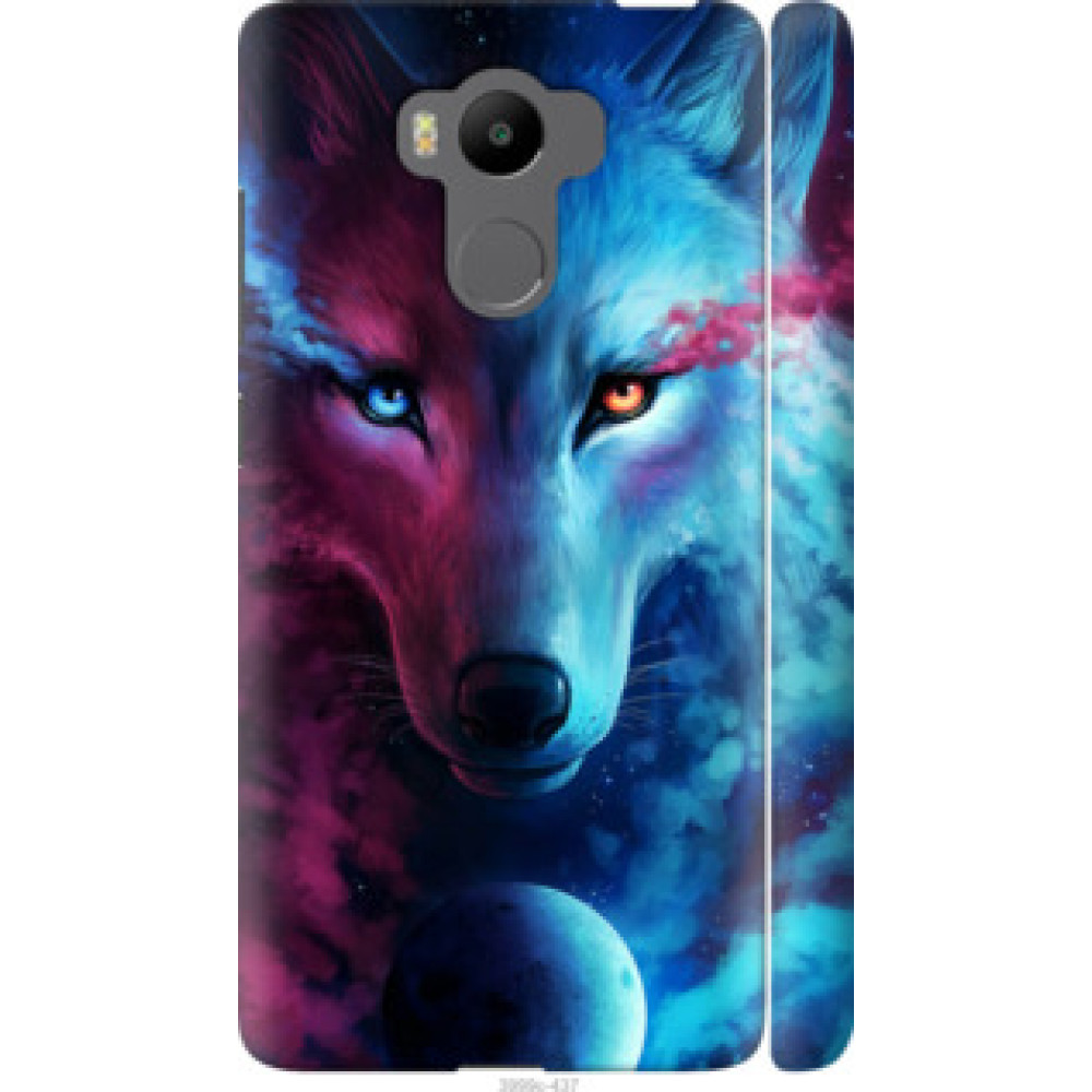 Чохол на Xiaomi Redmi 4 pro Арт-волк (3999c-438)