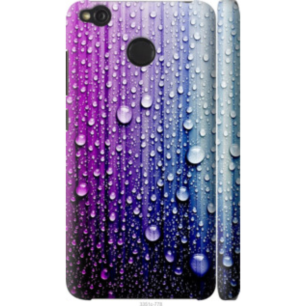Чехол на Xiaomi Redmi 4X Капли воды (3351c-778)