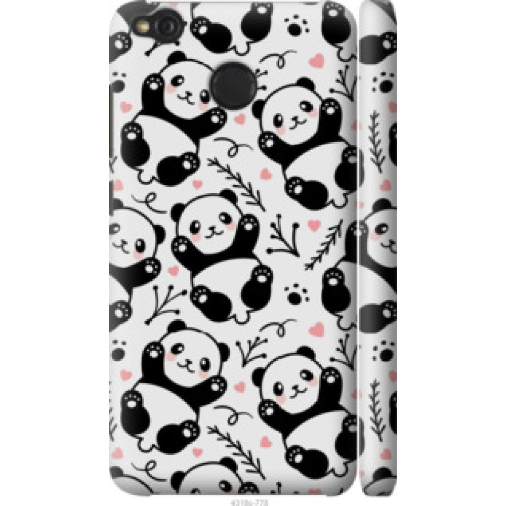 Чехол на Xiaomi Redmi 4X Панды (4318c-778)
