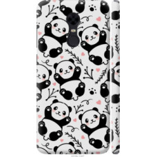 Чехол на Xiaomi Redmi 5 Plus Панды (4318c-1347)
