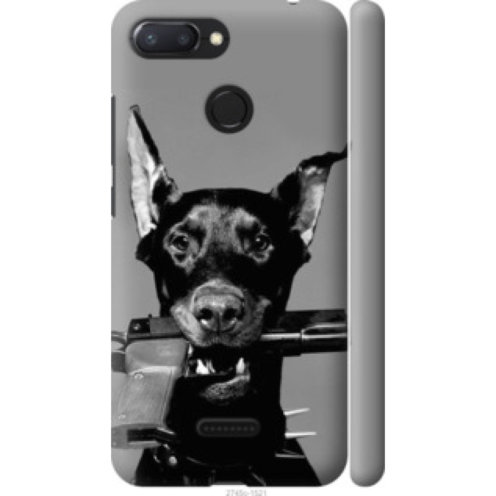 Чехол на Xiaomi Redmi 6 Доберман (2745c-1521)