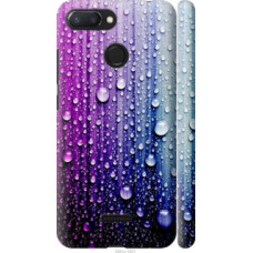 Чехол на Xiaomi Redmi 6 Капли воды (3351c-1521)
