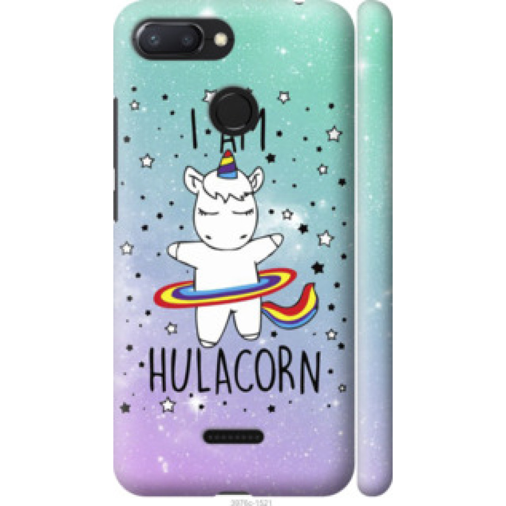 Чехол на Xiaomi Redmi 6 I'm hulacorn (3976c-1521)