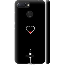 Чехол на Xiaomi Redmi 6 Подзарядка сердца (4274c-1521)