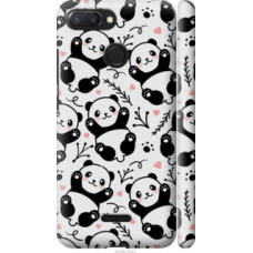 Чехол на Xiaomi Redmi 6 Панды (4318c-1521)