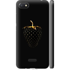 Чехол на Xiaomi Redmi 6A Черная клубника (3585c-1531)