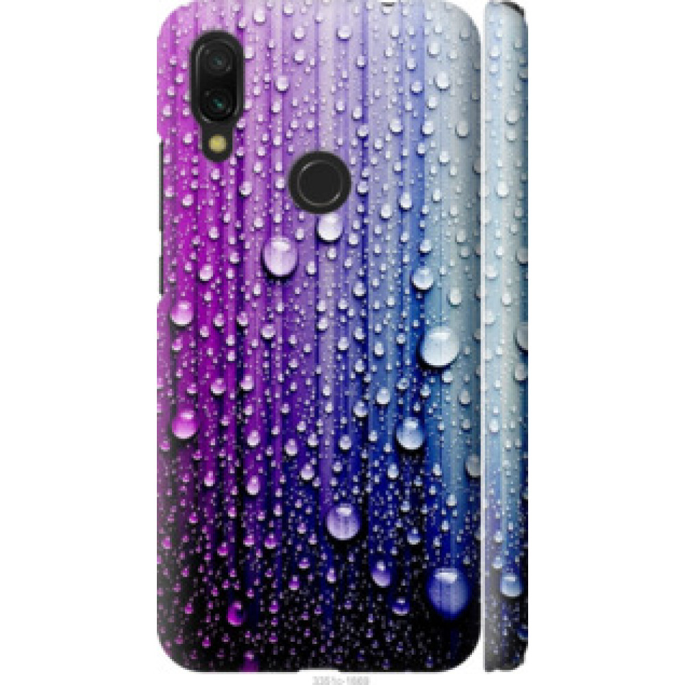 Чехол на Xiaomi Redmi 7 Капли воды (3351c-1669)